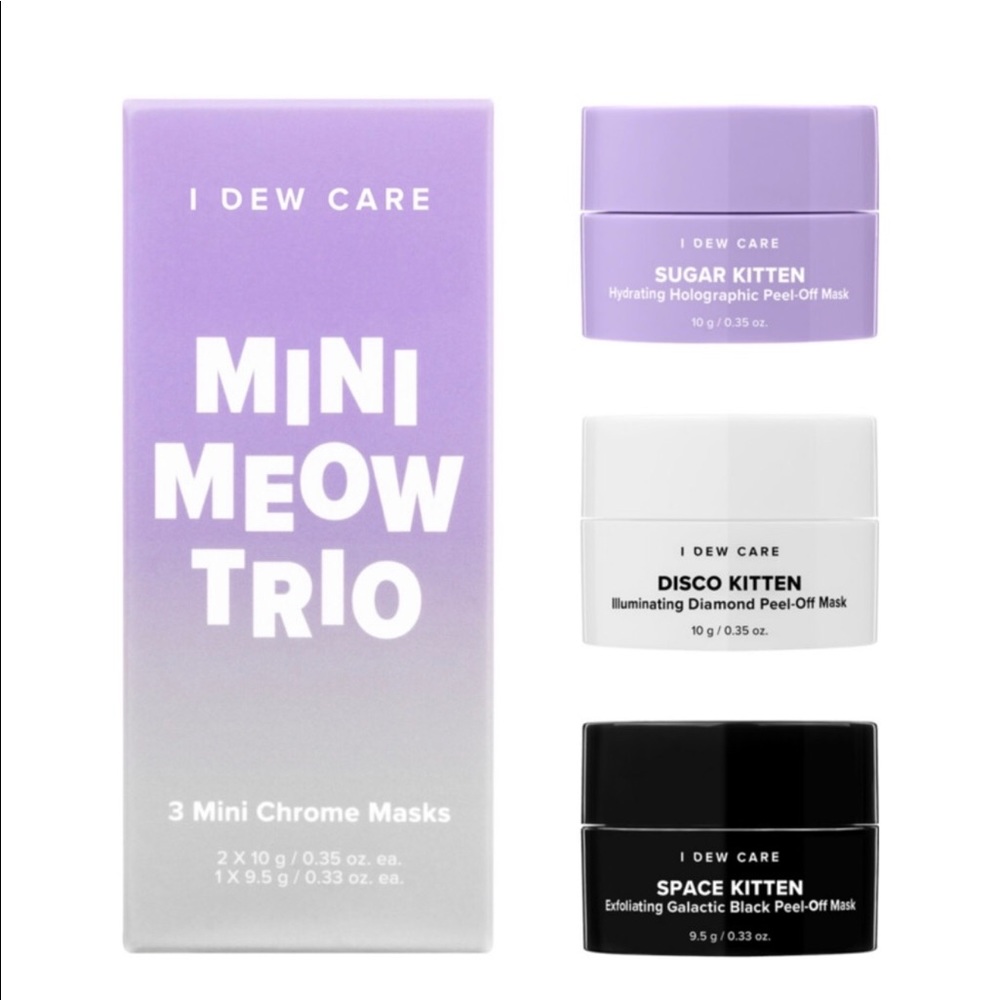 I DEW CARE MINI MASK TRIO MEOW